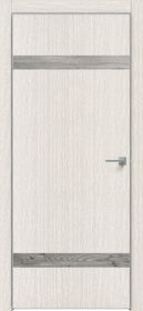 Дверь Каркасно-Щитовая Triadoors Modern Дуб Французский 704 ПО Без Стекла с Декором Дуб Винчестер Серый / Триадорс