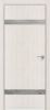 Дверь Каркасно-Щитовая Triadoors Modern Дуб Французский 704 ПО Без Стекла с Декором Дуб Винчестер Серый / Триадорс