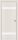 Дверь Каркасно-Щитовая Triadoors Modern Дуб Французский 704 ПО Без Стекла с Декором Белый Глянец / Триадорс