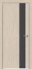 Дверь Каркасно-Щитовая Triadoors Modern Лиственница Кремовая 703 ПО Без Стекла с Декором Дарк Грей / Триадорс