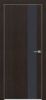 Дверь Каркасно-Щитовая Triadoors Modern Орех Макадамия 703 ПО Без Стекла с Декором Дарк Блю / Триадорс