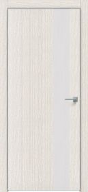 Дверь Каркасно-Щитовая Triadoors Modern Дуб Французский 703 ПО Без Стекла с Декором Дуб Серена Светло-Серый / Триадорс