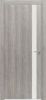 Дверь Каркасно-Щитовая Triadoors Modern Лиственница Серая 702 ПО Без Стекла с Декором Белоснежно-Матовый / Триадорс