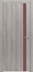 Дверь Каркасно-Щитовая Triadoors Modern Лиственница Серая 702 ПО Без Стекла с Декором Лофт Ред / Триадорс