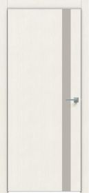 Дверь Каркасно-Щитовая Triadoors Modern Мелинга Белая 702 Без Стекла с Декором Шелл Грей / Триадорс