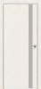 Дверь Каркасно-Щитовая Triadoors Modern Мелинга Белая 702 Без Стекла с Декором Шелл Грей / Триадорс