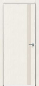 Дверь Каркасно-Щитовая Triadoors Modern Мелинга Белая 702 Без Стекла с Декором Магнолия / Триадорс