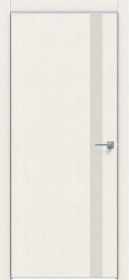 Дверь Каркасно-Щитовая Triadoors Modern Мелинга Белая 702 Без Стекла с Декором Лайт Грей / Триадорс