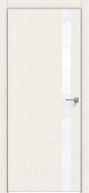 Дверь Каркасно-Щитовая Triadoors Modern Мелинга Белая 702 Без Стекла с Декором Белый Глянец / Триадорс