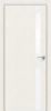 Дверь Каркасно-Щитовая Triadoors Modern Мелинга Белая 702 Без Стекла с Декором Белый Глянец / Триадорс