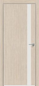 Дверь Каркасно-Щитовая Triadoors Modern Лиственница Кремовая 702 Без Стекла с Декором Белоснежно-Матовый / Триадорс