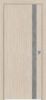 Дверь Каркасно-Щитовая Triadoors Modern Лиственница Кремовая 702 Без Стекла с Декором Бетон Темно-Серый / Триадорс