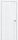 Дверь Каркасно-Щитовая Triadoors Future Дуб Серена Белый Кристалл 711 ПО со Стеклом Лакобель Белый / Триадорс
