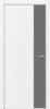 Дверь Каркасно-Щитовая Triadoors Future Дуб Серена Белый Кристалл 708 ПО Без Стекла с Декором Медиум Грей / Триадорс