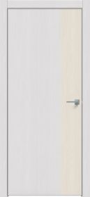 Дверь Каркасно-Щитовая Triadoors Future Дуб Серена Светло-Серый 708 ПО Без Стекла с Декором Дуб Серена Керамика / Триадорс