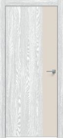 Дверь Каркасно-Щитовая Triadoors Future Дуб Патина Серый 708 ПО Без Стекла с Декором Магнолия / Триадорс