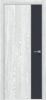 Дверь Каркасно-Щитовая Triadoors Future Дуб Патина Серый 708 ПО Без Стекла с Декором Дарк Блю / Триадорс
