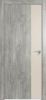 Дверь Каркасно-Щитовая Triadoors Future Дуб Винчестер Серый 708 ПО Без Стекла с Декором Магнолия / Триадорс