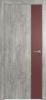 Дверь Каркасно-Щитовая Triadoors Future Дуб Винчестер Серый 708 ПО Без Стекла с Декором Лофт Ред / Триадорс