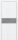 Дверь Каркасно-Щитовая Triadoors Future Дуб Серена Белый Кристалл 707 ПО Без Стекла с Декором Бетон Темно-Серый / Триадорс