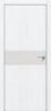 Дверь Каркасно-Щитовая Triadoors Future Дуб Серена Белый Кристалл 707 ПО Без Стекла с Декором Дуб Серена Светло-Серый / Триадорс
