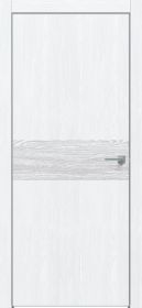 Дверь Каркасно-Щитовая Triadoors Future Дуб Серена Белый Кристалл 707 ПО Без Стекла с Декором Дуб Патина Серый / Триадорс