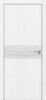 Дверь Каркасно-Щитовая Triadoors Future Дуб Серена Белый Кристалл 707 ПО Без Стекла с Декором Дуб Патина Серый / Триадорс