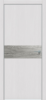 Дверь Каркасно-Щитовая Triadoors Future Дуб Серена Светло-Серый 707 ПО Без Стекла с Декором Дуб Серена Графит / Триадорс