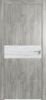 Дверь Каркасно-Щитовая Triadoors Future Дуб Винчестер Серый 707 ПО Без Стекла с Декором Дуб Патина Серый / Триадорс