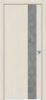 Дверь Каркасно-Щитовая Triadoors Future Дуб Серена Керамика 703 Без Стекла с Декором Бетон Темно-Серый / Триадорс