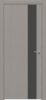Межкомнатная Дверь Каркасно-Щитовая Triadoors Future Дуб Серена Каменно-Серый 703 Без Стекла с Декором Дарк Грей / Триадорс
