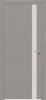 Межкомнатная Дверь Каркасно-Щитовая Triadoors Future Дуб Серена Каменно-Серый 702 ПО Без Стекла с Декором Лайт Грей / Триадорс