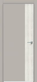 Межкомнатная Дверь Каркасно-Щитовая Triadoors Concept Шелл Грей 709 ПО Без Стекла с Декором Дуб Патина Золото / Триадорс