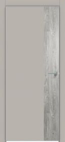 Межкомнатная Дверь Каркасно-Щитовая Triadoors Concept Шелл Грей 709 ПО Без Стекла с Декором Винчестер Серый / Триадорс