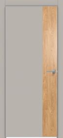 Межкомнатная Дверь Каркасно-Щитовая Triadoors Concept Шелл Грей 709 ПО Без Стекла с Декором Винчестер Светлый / Триадорс