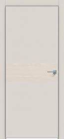 Межкомнатная Дверь Каркасно-Щитовая Triadoors Concept Лайт Грей 707 ПО Без Стекла с Декором Дуб Серена Керамика / Триадорс