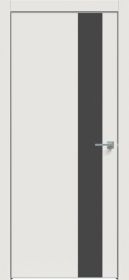 Межкомнатная Дверь Каркасно-Щитовая Triadoors Concept Белоснежно Матовая 703 ПО Без Стекла с Декором Лайт Грей / Триадорс