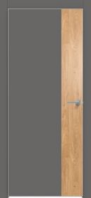 Межкомнатная Дверь Каркасно-Щитовая Triadoors Concept Медиум Грей 708 ПО Без Стекла с Декором Дуб Винчестер Светлая / Триадорс