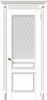Межкомнатная Дверь Verda Версаль-Н Рал со Стеклом Белое Матовое Кристалл / Верда
