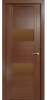 Межкомнатная Дверь Verda H-7 Дуб Палисандр со Стеклом Бронза / Верда