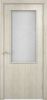 Строительная Дверь Verda Экошпон 58 Усиленная Беленый Дуб Мелинга со Стеклом Бали / Verda