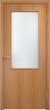 Строительная Дверь Verda ПВХ Пленка 58 Усиленная Миланский Орех со Стеклом Бали / Verda
