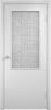 Строительная Дверь Verda ПВХ Пленка 58 Усиленная Белая со Стеклом Армированным / Verda