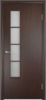 Строительная Дверь Verda ПВХ Пленка 05 Усиленная Венге со Стеклом Бали / Verda