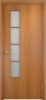 Строительная Дверь Verda ПВХ Пленка 05 Усиленная Миланский Орех со Стеклом Бали / Verda