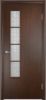 Строительная Дверь Verda ПВХ Пленка 05 Усиленная Венге со Стеклом Армированным / Verda