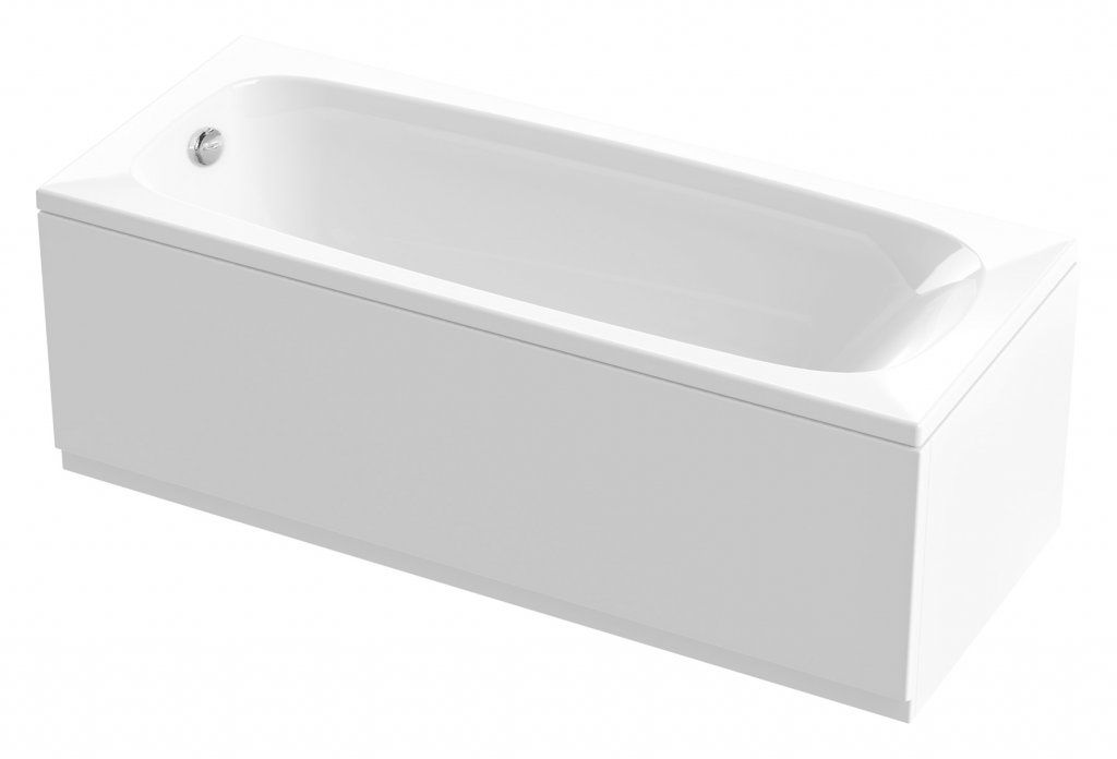 Короткая полимерная ванна Cezares Eco 140x70 схема 3