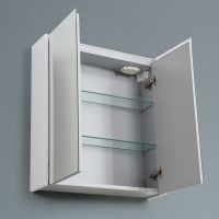 Зеркальный шкаф с 2 распашными дверьми Cezares 84217 схема 2