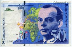 Франция 50 франков 1993