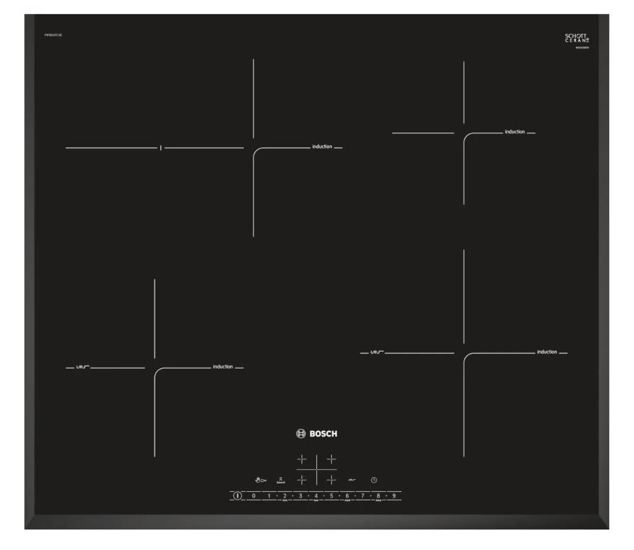 Индукционная варочная панель Bosch PIF651FC1E, черный